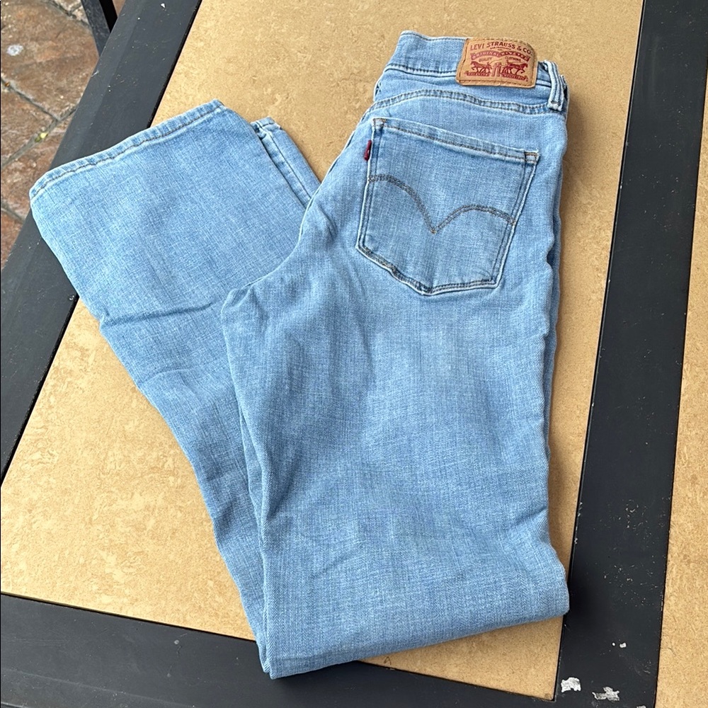 Levi's Blue Straight Jeans Classic Denim